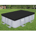 BESTWAY Couverture de piscine 282 x 196 cm, noir 58442