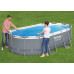 BESTWAY Voile solaire pour piscine 427 x 250 cm 58672