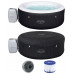 BESTWAY Lay-Z-Spa Miami AirJet Spa gonflable rond, 180 x 66 cm, 4 personnes 60001