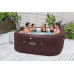 BESTWAY Lay-Z-Spa Maldives HydroJet Pro Spa gonflable, 201 x 201 x 80 cm, 7 pers. 6001U