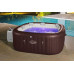 BESTWAY Lay-Z-Spa Maldives HydroJet Pro Spa gonflable, 201 x 201 x 80 cm, 7 pers. 6001U