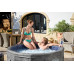 BESTWAY Lay-Z-Spa Carrara ThermaCore AirJet Spa gonflable, 170 x 65 cm, 6 pesonnes 6001V