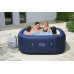 BESTWAY Lay-Z-Spa Hawaii AirJet Spa gonflable carré, 180 x 71 cm, 6 personnes 60021