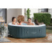 BESTWAY Lay-Z-Spa Ibiza AirJet Spa gonflable, 180 x 180 x 66 cm, 4 personnes 6002U