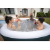 BESTWAY Lay-Z-Spa Ibiza AirJet Spa gonflable, 180 x 180 x 66 cm, 4 personnes 6002U