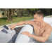 BESTWAY Lay-Z-Spa Ibiza AirJet Spa gonflable, 180 x 180 x 66 cm, 4 personnes 6002U