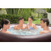 BESTWAY Lay-Z-Spa Maldives HydroJet Pro Spa gonflable carré, 201 x 80 cm,6 personnes 60033