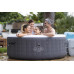 BESTWAY Lay-Z-Spa Havana AirJet Spa gonflable rond, 180 x 66 cm, 2-4 personnes 60035