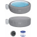 BESTWAY Lay-Z-Spa Grenada AirJet Spa gonflable rond, 236 x 71 cm, 8 personnes 60135