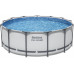 BESTWAY Steel Pro Max Piscine hors sol ronde, 396 x 122 cm 5618W