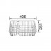 BLANCO Panier a vaisselle Naya, inox 406x251mm 231692