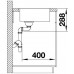 BLANCO ZEROX 700-IF Évier Durinox inox 523099