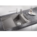 BLANCO AXIA III 45 S-F SILGRANIT évier jasmine réversible avec planche en verre 523203