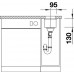 BLANCO SUBLINE 160-U Évier de cuisine, tartufo 523403