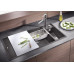 BLANCO AXIA III 6 S Évier de cuisine, aluminium métallique 523474