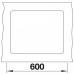BLANCO SUBLINE 500-F InFino SILGRANIT Évier, Blanc 523535