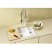 BLANCO SUBLINE 350/150-U Évier de cuisine avec bac a déchets basalte 523746