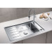 BLANCO Andano XL 6S-IF Compact Évier inox satiné avec commande excentrique 523002