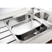 BLANCO AXIS III 6 S-IF Évier, Inox soie 522104