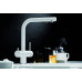 BLANCO Fontas II SILGRANIT-look Mitigeur d'évier avec fonction de filtre, noir 526157