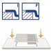 BLANCO Zerox 400/400 IF / A Évier de cuisine Acier inoxydable satiné 521648