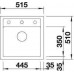 BLANCO DALAGO 5 Silgranit, évier blanc 518524