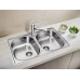 BLANCO Lantos 8-IF Compact Evier, Acier inoxydable brossé 520434