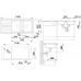 BLANCO Lexa 8 S Infino Evier Silgranit, blanc 524974
