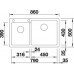 BLANCO Pleon 9 Evier Silgranit, anthracite 523057