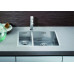 BLANCO ZEROX 340/180 IF Evier, Acier inoxydable satiné 521611