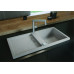 BLANCO ADON XL 6S Silgranit PuraDur Evier, beton 525298