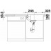 BLANCO ADON XL 6S Silgranit PuraDur Evier, beton 525298