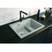 BLANCO PLEON 6 Split Silgranit PuraDur Evier, béton, vidage automatique 525307