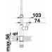 BLANCO CATRIS-S FLEXO Mitigeur d'évier, noir / inox 525792