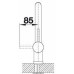 BLANCO LINUS Mitigeur d'évier, noir mat 525806