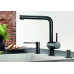 BLANCO LINUS-S Mitigeur d'évier, noir mat 525807