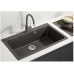 BLANCO NAYA XL 9 Silgranit Évier, noir 525947