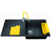 BLANCO SITY XL 6 S InFino Silgranit Évier, noir / jaune 525966
