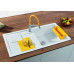 BLANCO SITY XL 6 S InFino Silgranit Évier, noir / jaune 525966