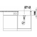 BLANCO SUBLINE 500-IF/A SteelFrame Silgranit PuraDur Évier, noir 526000