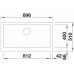 BLANCO VINTERA XL 9-UF Evier Silgranit, Anthracite 526101