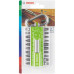 BOSCH Assortiment d'embouts de vissage avec mousqueton (vert clair), 21 pieces 2607002823