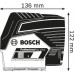 Bosch GCL 2-50 C Laser points et lignes 0601066G03