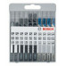 BOSCH Cassette 10 lames de scie sauteuse Basic for Metal and Wood 260701063