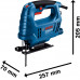 BOSCH GST 680 PROFESSIONAL Scie sauteuse 06015B4020