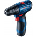 BOSCH GSR 120-LI PROFESSIONAL Perceuse-visseuse sans impact 2x GBA 12V 2.0Ah 06019G8000