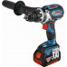 BOSCH GSR 18V-110 C PROFESSIONAL Kit d’outils, 2×5,0 Ah +GAL + coffret d’embouts 0615A500E