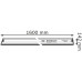 BOSCH FSN RA 32 1600 Rail de guidage 1600Z0003W