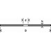 BOSCH Disques a tronçonner Standard for Inox - Rapido, 125x1 mm 2608603171