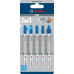 BOSCH Lame de scie sauteuse PRO Alu T127D, 100 mm, 5 pieces 2608631017